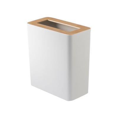 Yamazaki Home - Trash Can - Two Styles - Steel + Wood