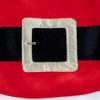 Northlight 48" Red and White Velveteen Santa Claus Belt Buckle Christmas Tree Skirt - 4 of 4