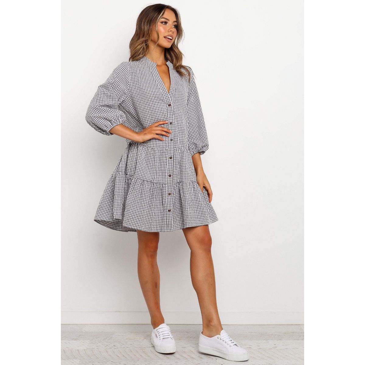 Petal and Pup Womens Daria Dress - Black S/M - thumbnail 5