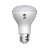 GE 45W R20 Short Neck LED Light Bulb Soft White: Dimmable, 50 Watt Equivalent, Energy Star Certified, E26 Base - 2 of 4