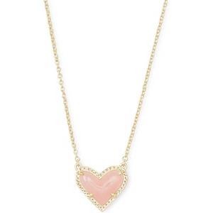 Heart Pendant Necklace Adjustable Chain Length Fashion Jewelry for Women - 1 of 4