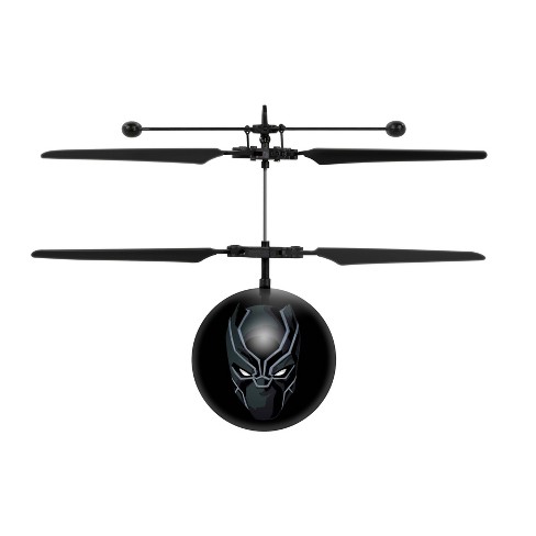Marvel Black Panther Heli Ball Control Hand Fly Up 15' USB Charge Helicopter w 