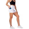 INERZIA 2 Pack Skorts Plus Size Skirts For Women High Waisted Active Skort Golf and Tennis Skirts for Women - 2 of 4