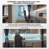 GTRACING Gaming Chair with Bluetooth Speakers Music Office Chair with Footrest PU Leather Recliner - 3 of 4