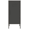 vidaXL Storage Cabinet Anthracite 16.7"x13.8"x40" Steel - 3 of 4