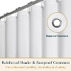 LunaLulinlk Fabric Shower Curtain with Hooks - 2 of 4