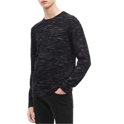 Calvin Klein Mens Space-Dye Pullover Sweater