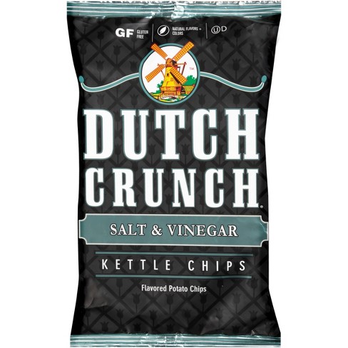 Old Dutch Salt & Vinegar Kettle Potato Chips - 9oz - image 1 of 4