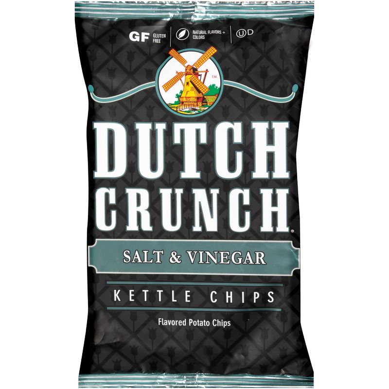 Old Dutch Salt & Vinegar Kettle Potato Chips - 9oz, 1 of 6
