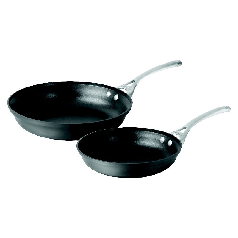 Calphalon Contemporary 10 and 12 Inch Non-stick Dishwasher Safe Omelette Frying Pan Combo Set, 1 of 7