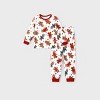 PATPAT Family Matching Christmas Pajamas For Family Gingerbread Man Print Xmas Top Tee and Bottom Sets Gingerbread - 4 of 4