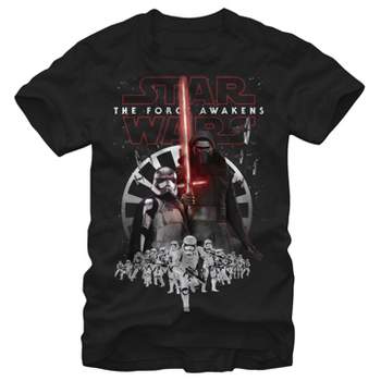Men's Star Wars The Force Awakens Kylo Ren Captain Phasma T-Shirt