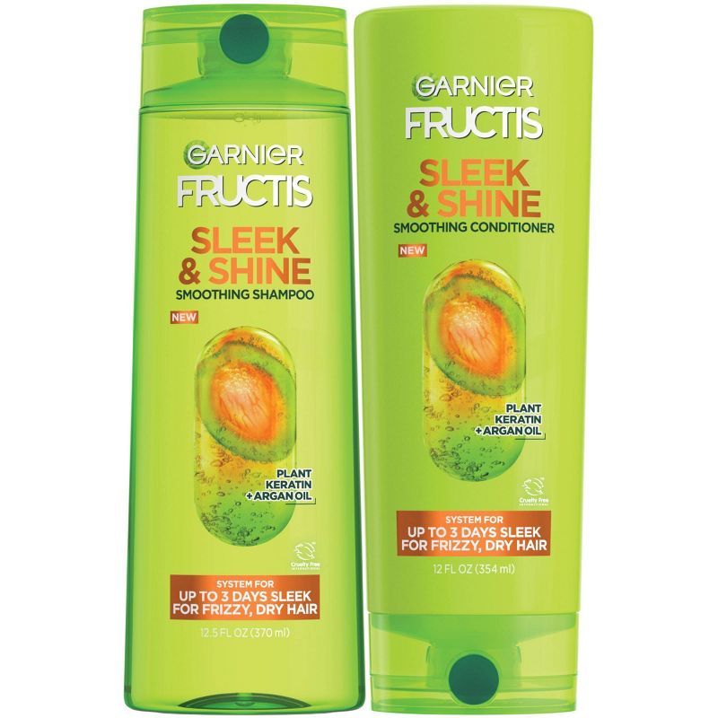 Garnier Fructis Active Fruit Protein Sleek &#38; Shine Shampoo &#38; Conditioner Twin Pack - 24.5 fl oz, 5 of 11