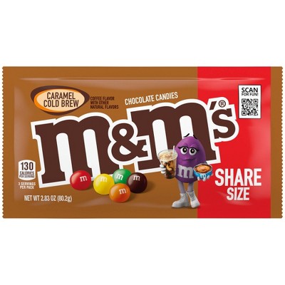 M&m's Caramel Cold Brew Shareable Size - 2.83oz : Target