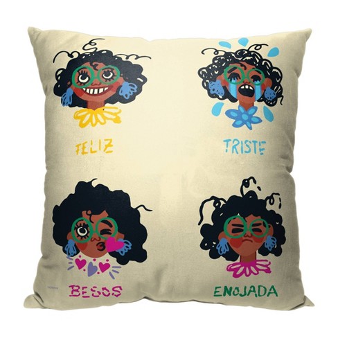 Northwest Disney's Encanto Pillow, 18 x 18, Perfect Isabella