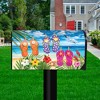 Hanging Flip Flops Summer Magnetic Mailbox Cover Tropical Beach Standard Briarwood Lane - image 2 of 2