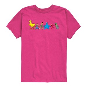 Boys' - Sesame Street - SS Group Short Sleeve Graphic T-Shirt - 1 of 3