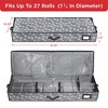Hold N' Storage - Wrapping Paper Storage Container. Fits up to 27 Rolls 1.37" Diam. - 3 of 4