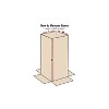 Telescoping Inner Boxes 47 1/4" x 39 1/2 x 36" Kraft 5/Bundle (TELE4840BTM) - 2 of 4