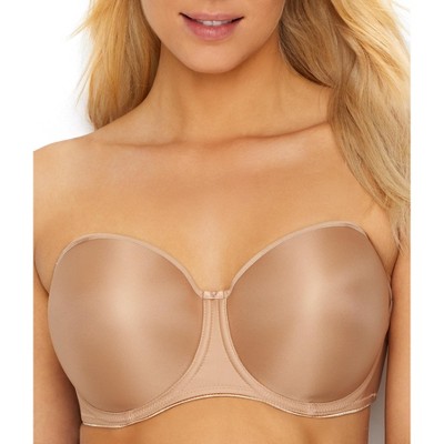 Curvy Couture Women's Smooth Strapless Multi-way Bra Cocoa 34g