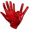 Skeleteen Womens Metallic Costume Gloves - Red - image 2 of 3