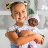 JC Toys Berenguer Boutique - 10 Piece Gift Set with Pink 15" Realistic Soft Body Baby Doll - Open/Close Brown Eyes - 3 of 4