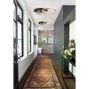 LLHZSY Modern Glam 7-Light Crystal Flush Mount Ceiling Light Fixture With Integrated LED, 21 7/10" W X 5 1/2" H - 3 of 4