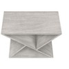 NicBex Modern X-Shaped Nightstand Stylish Bedside Table Contemporary End Table for Living Room, Bedroom - 3 of 4