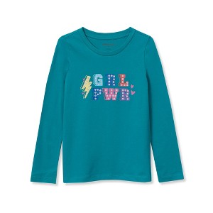 Lands' End Kids Graphic Tee Shirt - 1 of 2