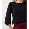 Women's Wo's Twisted Sleeve Modal Sweater - ESQUALO - 2 of 4