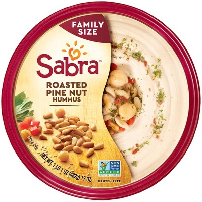 Sabra Roasted Pine Nut Hummus - 17oz