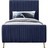 Meridian Furniture,Zara Velvet Bed - 2 of 4