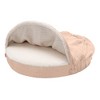 FurHaven Faux Sheepskin Snuggery Orthopedic Dog Bed - 3 of 4