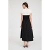 August Sky Women's Layered Effect Smocked Midi Dress - 2 of 4