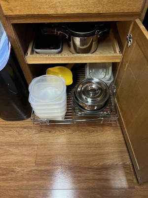 Hold N' Storage Pull Out Cabinet Organizer Sliding Drawer Kitchen Storage  20” x 21”
