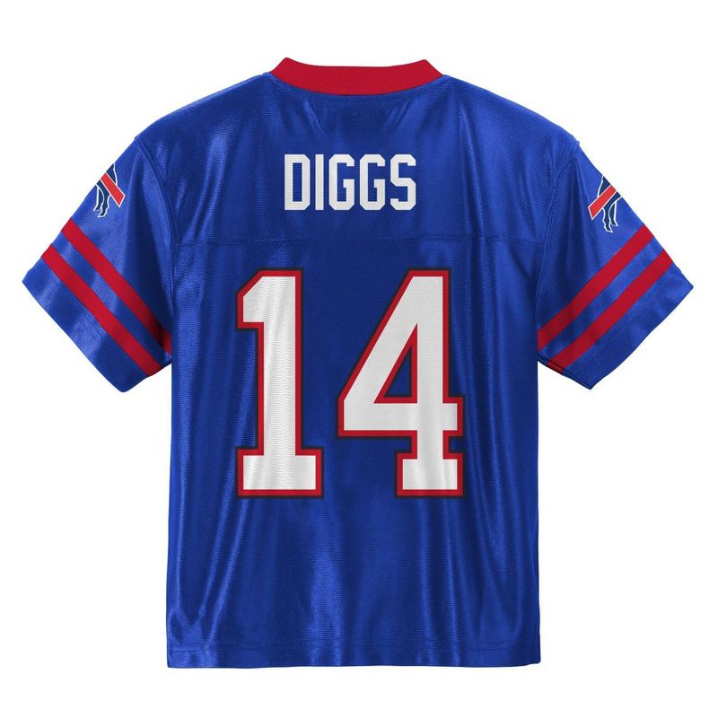 NFL Buffalo Bills Toddler Boys' Short Sleeve Diggs Jersey, 3 of 4