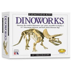 Smithsonian Mold and Paint Raptor Skeleton Kit Ages 6 for sale online 