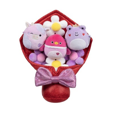 Micromallows 12" Valentines Day Bouquet Stuffed Animal