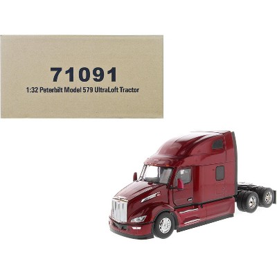 Peterbilt 579 Ultraloft Tractor Truck Red Metallic 