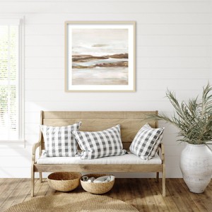 Amanti Art Abstract Tides of The Coast II by Lera Wood Framed Wall Art Print - 1 of 4