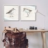 Stupell Industries Soothing Sandpiper Bird Stepping Black Framed Giclee Art - 2 of 4