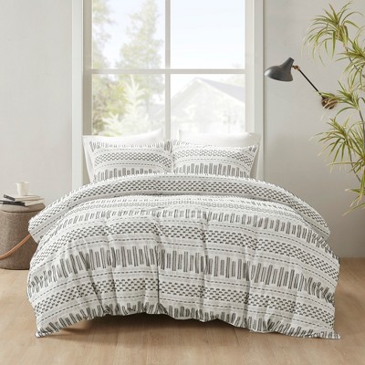 3Pcs Duvet Set, Farmhouse Bedding Set, Cotton Bed Comforter