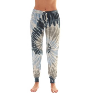 Just Love Loop Terry Tie Dye Jogger Pants for Women - 1 of 3
