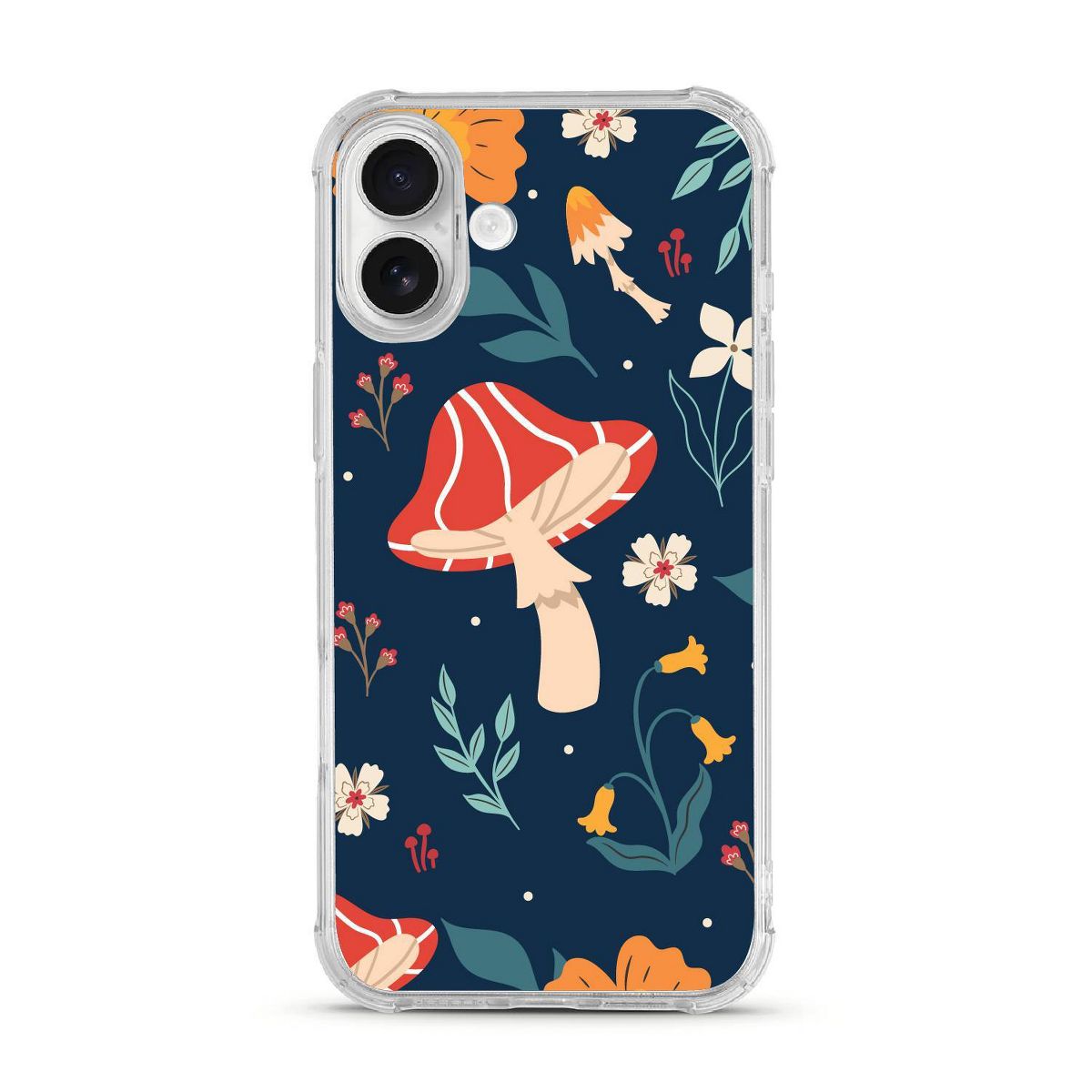 OTM Essentials Tough Edge iPhone 16 Plus Case - Fungi Forest Shrooms