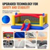 VEVOR Inflatable Bounce House, Outdoor High Quality Playhouse Trampoline, Jumping Bouncer, for Kid Ages 3–10 Years, 177x173x80 inch - 4 of 4