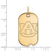 Black Bow Jewelry 14k Yellow Gold Plated Sterling Silver Auburn Tigers NCAA Pendant - 2 of 3