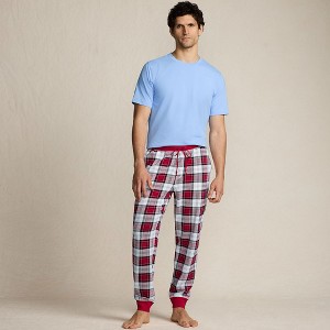 Lands' End Men's Knit Jersey Pajama Sleep Set - 1 of 4