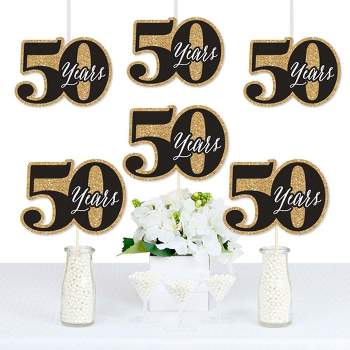 Big Dot of Happiness We Still Do - 50th Wedding Anniversary - Decorations DIY Anniversary Party Essentials - Set of 20
