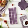 Design Imports  Eggplant Asst Dishtowel & Dishcloth Set/5 - 4 of 4