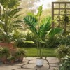 Orieon 4ft Tall Artificial Monstera Plant with Pot, Large Faux Tropical Plant for Indoor & Outdoor Home Office Decor - 4 of 4